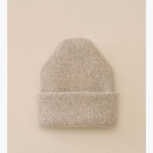 Lauren Manoogian Cozy Gray Wool Beanie